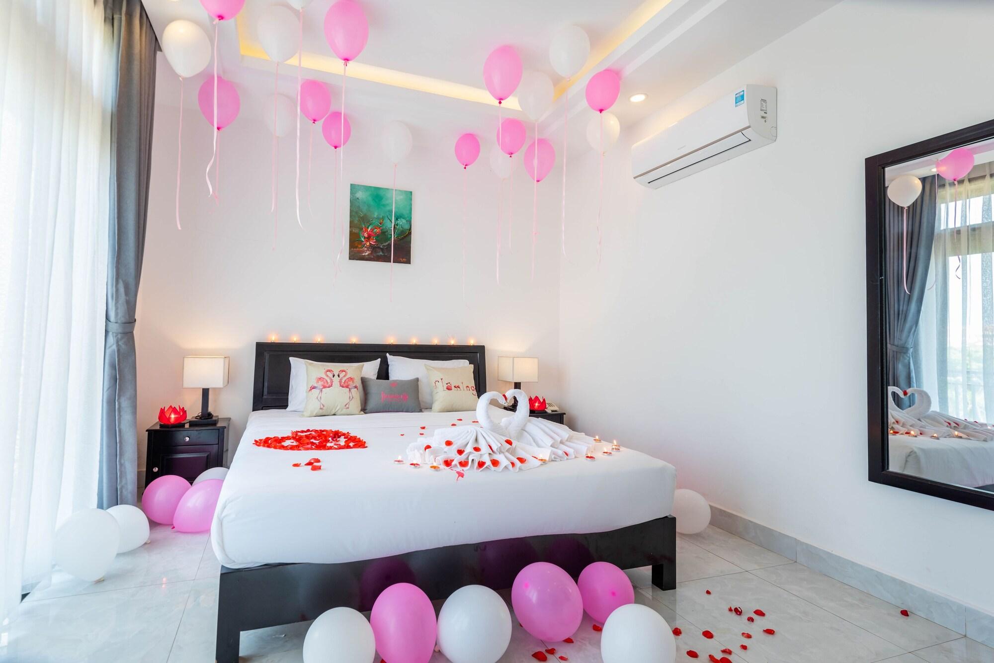 Flamingo - Big With Balcony - Close To Old Town 200m & Temple Bridge - Large Outside Pool For Sun Bathing Вилла Хойан